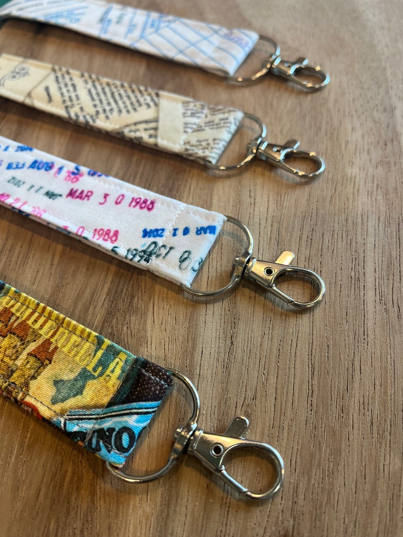 Book Themed Lanyard, Librarian Lanyard, Teacher Lanyard, Teacher Badge Holder afbeelding 5