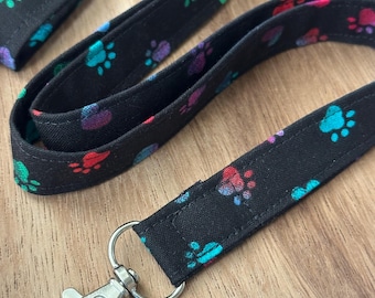 Cordón con huella de pata, cordón para amantes de los animales, perros y gatos