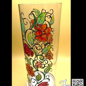 Handmade Glass Art Vase: Elegant Home Decor