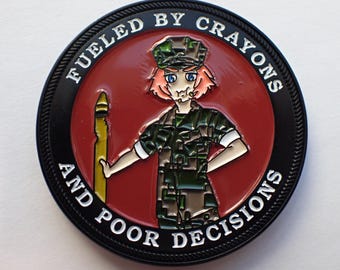 Marine Corps (Crayon Eater) Challenge Coin