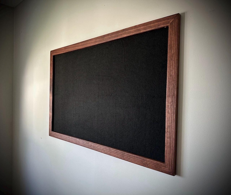 Red Oak frame with Black felt.