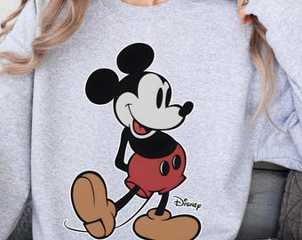 Disney Vintage Musse Pigg Tröja, Vintage Disney Musse Pigg Tröja, Disneyworld Semester Tröja, Disney Retro Tröja