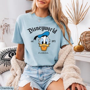Comfort Colors® Vintage Disneyworld Shirt, Retro Mickey and Friends T-Shirt, Disneyworld Florida Trip Mickey&Co Disney Family Matching Tee image 9