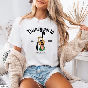 Comfort Colors® Vintage Disneyworld Shirt, Retro Mickey and Friends T-Shirt, Disneyworld Florida Trip Mickey&Co Disney Family Matching Tee image 5