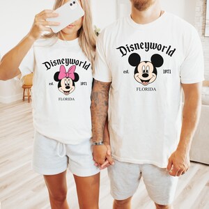 Comfort Colors® Vintage Disneyworld Shirt, Retro Mickey and Friends T-Shirt, Disneyworld Florida Trip Mickey&Co Disney Family Matching Tee image 2