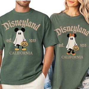 Comfort Colors® Magical Land Halloween shirt, Trendy shirt, Disneyland shirt, Halloween shirt, Mickey Minnie Halloween Couple Shirts