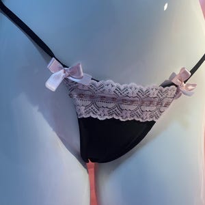 Beaded triangle Bikini summer fit for beach,black bikini flower hibiscus embroidered