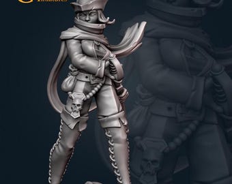 Zealots/Inquisition/Hunters Fantasy Bundle - 28mm & 32mm Scale Miniatures for DnD, Pathfinder, Frostgrave, and Tabletop RPGs