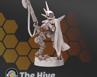 Alpha Strider Droid: 28mm Sci-Fi Miniature - Grimdark TTRPGs
