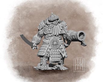 Siege Beast | Grimdark 32mm Heroic Scale | Crusade Sultan Proxy Miniature