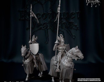 King Peter IV Miniature | Historical Cavalry Leader, Tabletop RPGs