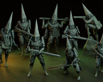 Pilgrim Troops | Wargames & Crusade Grimdark Miniatures | 32mm Scale
