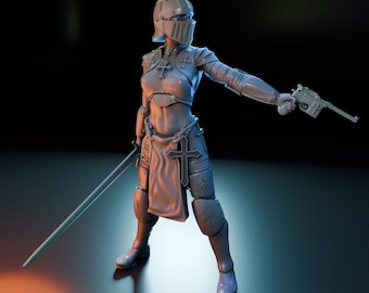 Pilgrim Nuns | Wargames & Crusade Grimdark Miniatures | 32mm Scale