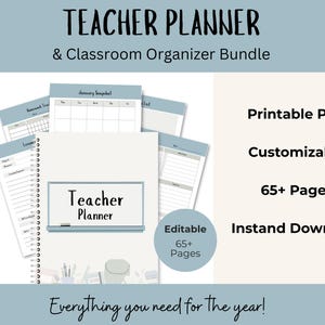 Teacher Planner Bundle