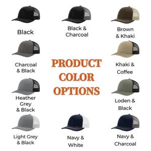 Personalized Farm Trucker Hat: Custom Cow Design, Farmer Gift image 9