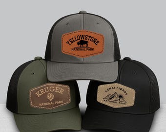 National Park Trucker Hat: USA Outdoor Adventure Cap