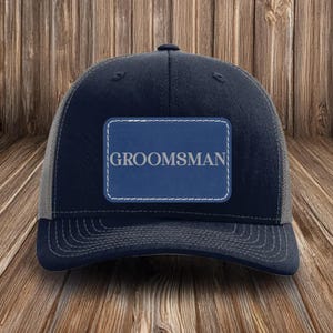 Groomsman Hat, Groomsman Cap, Groomsmen Gift, Wedding Hat, Bachelor Party Gift, Wedding Party Hat, Best Man Hat, Anniversary Gifts,Groom Hat