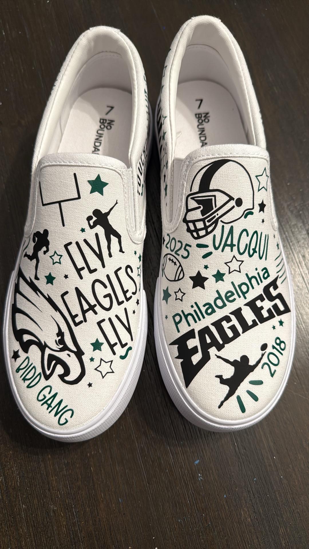philadelphia eagles sneakers 2019