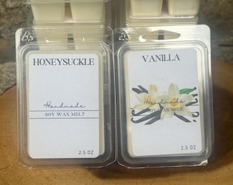 Premium Soy Wax Melts | Huge Scented Wax Tarts Variety | Long Lasting Warmers Cubes, Non-Toxic Home Fragrance Set