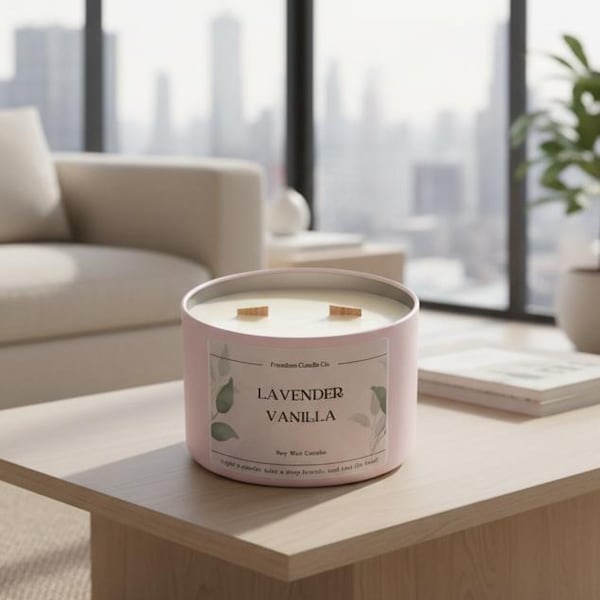 14oz 100% Soy Wax Candle