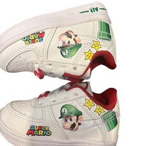 Mario custom shoes