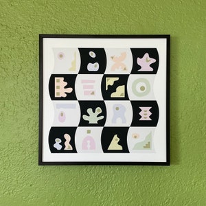 Matisse Inspired Modern Art Print, Abstract Wall Art