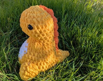 Handmade Plush Dinosaur – Stuffed Animal, Collectible Dino Decor