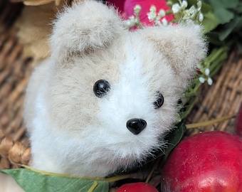 Handmade Crochet Corgi Plush, Amigurumi Dog Toy, Corgi Puppy Gift, Fluffy Dog Plush, Cute Animal Decor