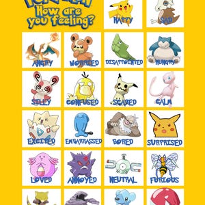 Pokémon Hur mår du poster