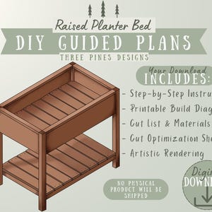 Raised Planter Bed Guided DIY Friendly