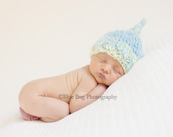 Download PDF KNITTING PATTERN k-23 - Newborn Gnome hat