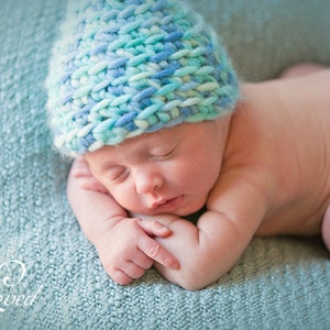 Download PDF crochet pattern 014 Newborn Little Gnome Hat Quick and Easy image 2