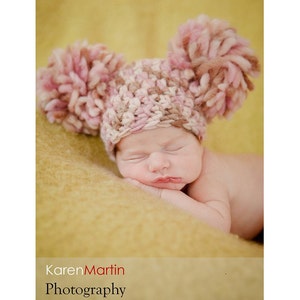 Download PDF crochet pattern 015 Newborn Firework Hat Quick and Easy image 1