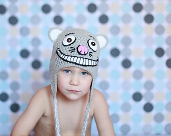 Download PDF crochet pattern 011 - Cheshire cat hat