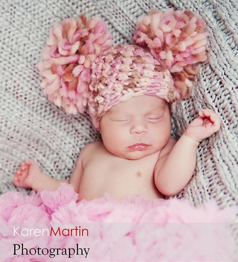 Download PDF crochet pattern 015 Newborn Firework Hat Quick and Easy image 2