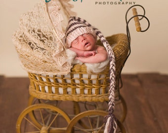 Download PDF knitting pattern k-05 - Knit Newborn Elf hat