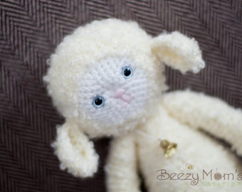 Download PDF crochet pattern 14 - Crochet Lamb Toy, Crochet Ship Toy, Amigurumi