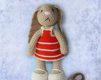 Download PDF crochet pattern 12 - Happy Bunny.