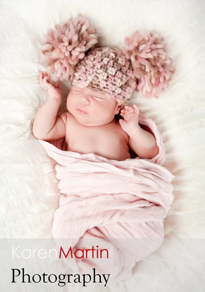 Download PDF crochet pattern 015 Newborn Firework Hat Quick and Easy image 3