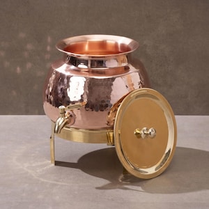 Personalised 3L / 5L / 8L Copper Water Dispenser | Name or Custom Engraving Available.