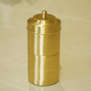 Brass Coffe Filter Machine. Step into a healthier life. Filter Coffe Maker. Perfect Return Gift and Corporate Gifting.