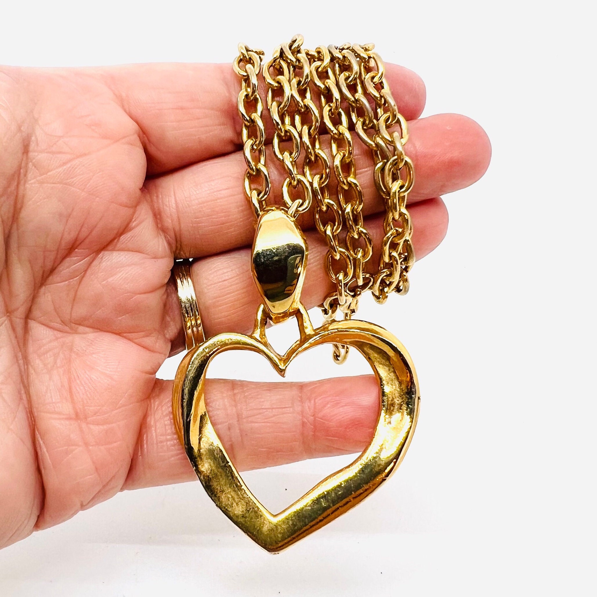 Vintage Gold Tone Witch