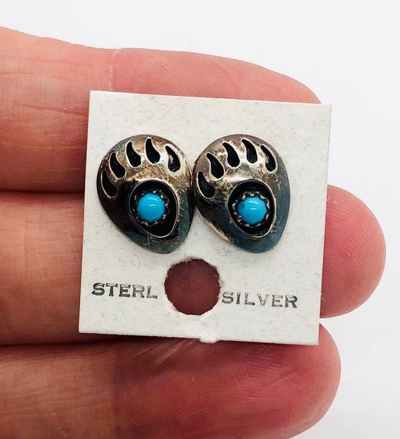 Expressive Vintage Native American Navajo Amethyst Sterling Silver Cross Earrings Expressive Vintage Native American Navajo Amethyst Sterling Silver Cross Earrings