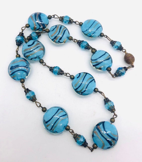 Perles Murano En Verre Facetté – Anciennes Vénitiennes – Pour Bijou Vintage