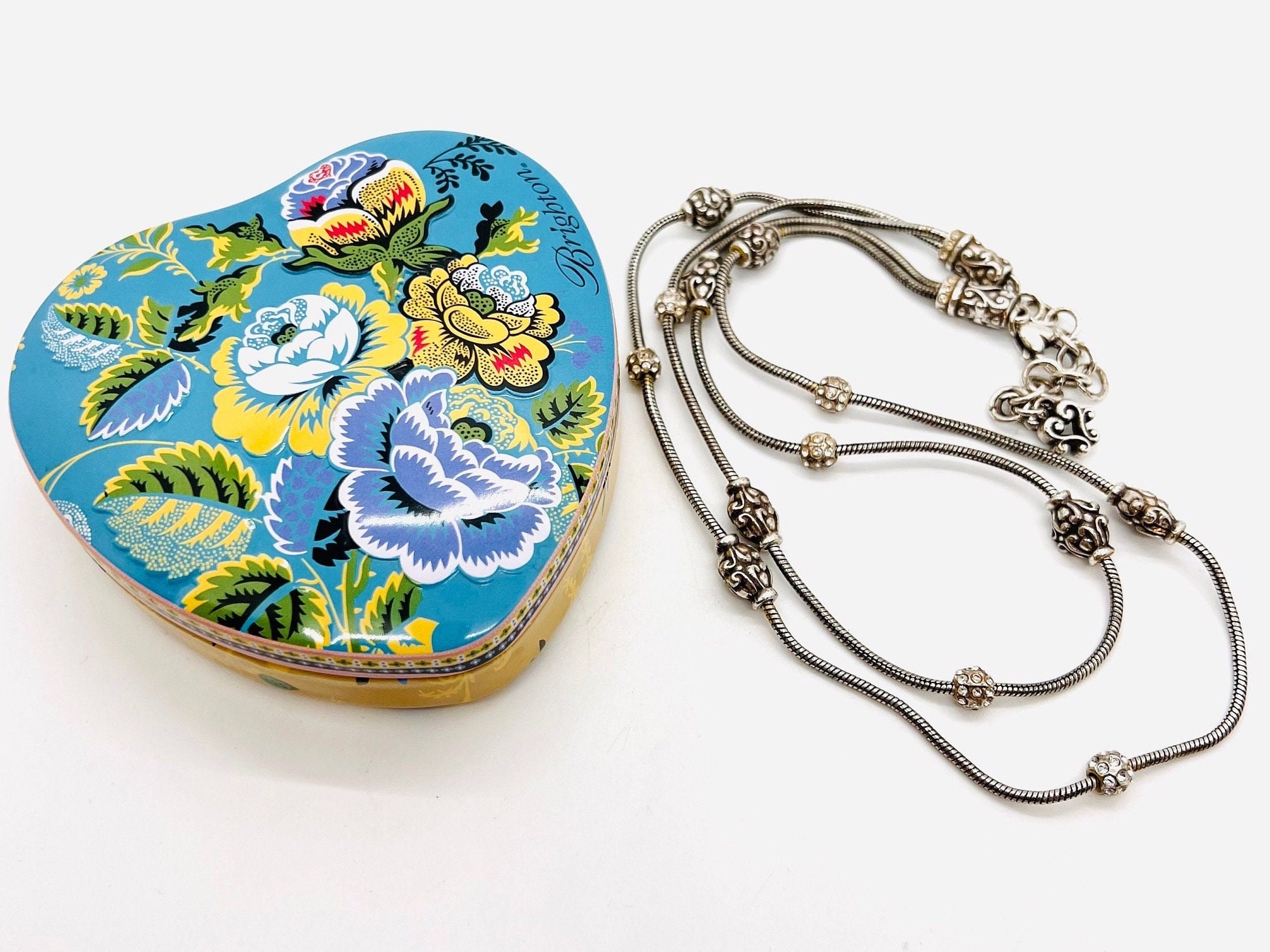 Neptune's Rings Brighton Friendship Necklace Rhinestone Brighton