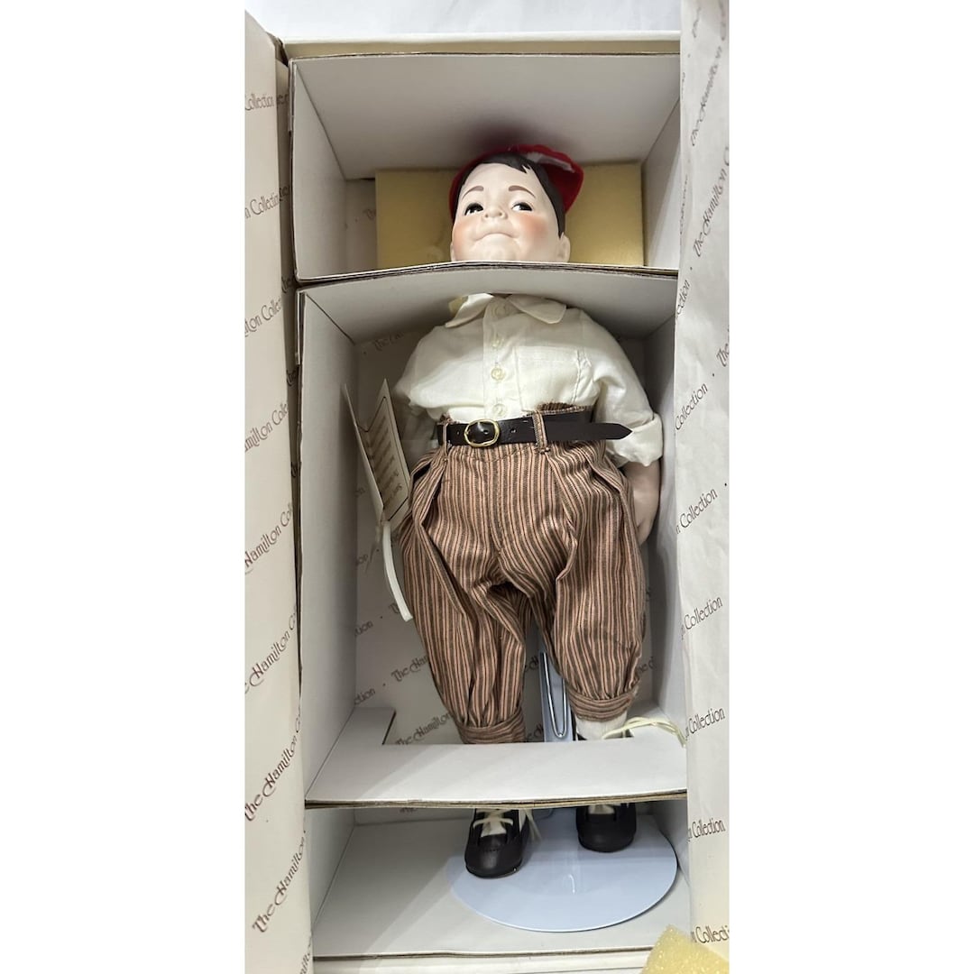 Vintage NIB 1993 the Hamilton Collection Little Rascals Spanky ...