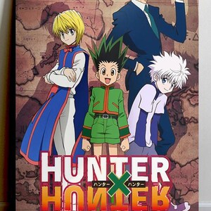 Hunter x Hunter Gon Freecss Premium Glanz Poster | Anime Wand Kunst | TV-Show-Merchandise | Jäger x Jäger Design
