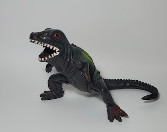 Juguete de reptil de vinilo vintage