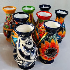 メキシコ雑貨 インテリア 花瓶 瓶 ドクロ 髑髏 ハート型 陶器 メキシコの花瓶 - Etsy 日本
