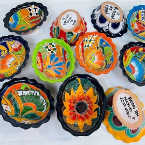Hand-Painted Talavera Tray: Lead-Free Ceramic Dish image 3